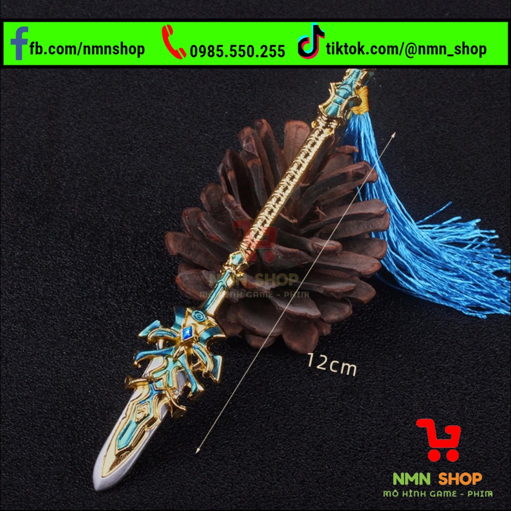 Mô hình phim Đấu La Đại Lục - Lam Ngân Bá Vương Thương 12cm