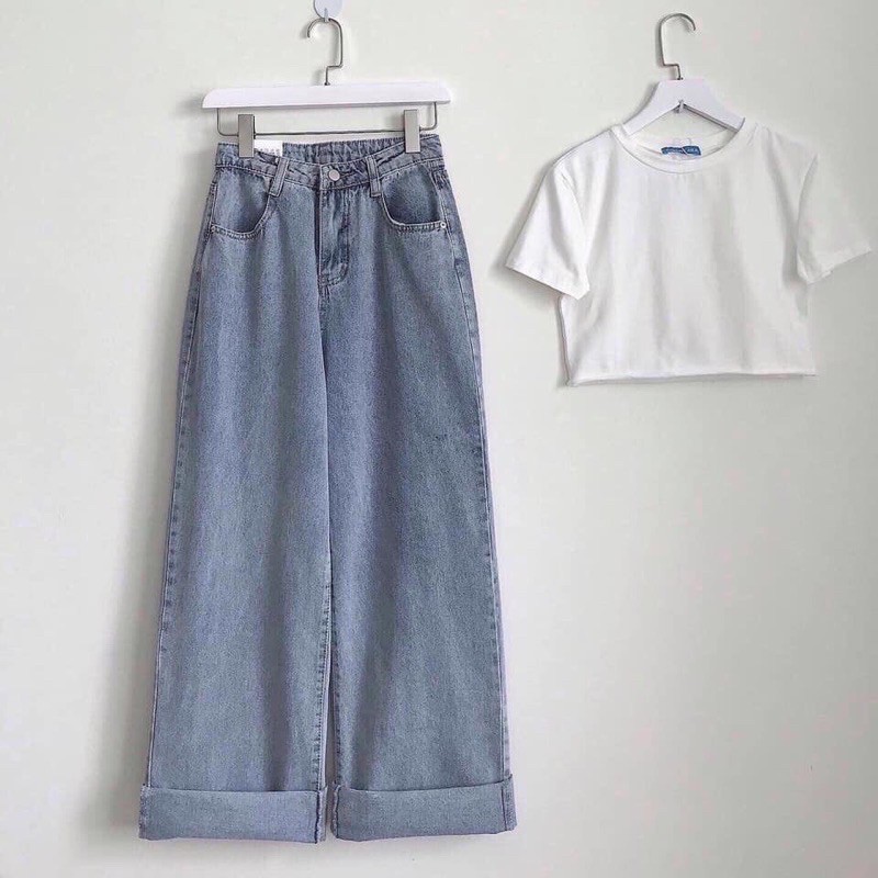 Áo thun croptop trơn LylyshopUnisex màu trắng tay ngắn kiểu áo ôm body basic chất thun cotton mềm mịn co dãn 4 chiều | BigBuy360 - bigbuy360.vn