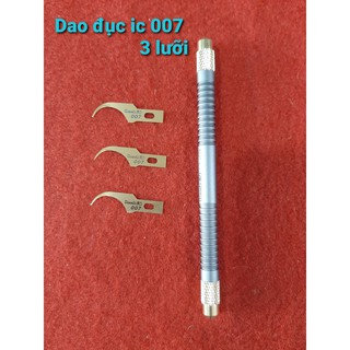Bộ lưỡi dao đục ic 007.. 3 lưỡi dao