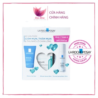 Bộ tinh chất La Roche Posay cho da mụn
