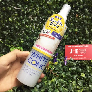 Xịt dưỡng trắng da body White ConC