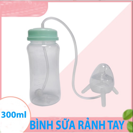 BÌNH SỮA RẢNH TAY COLOBYBY 300ML CHO BÉ 3 THÁNG TRỞ LÊN