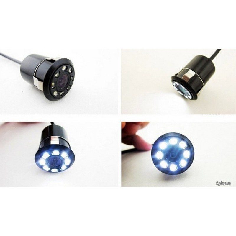 CAMERA LÙI HỒNG NGOẠI 8 LED TRÒN
