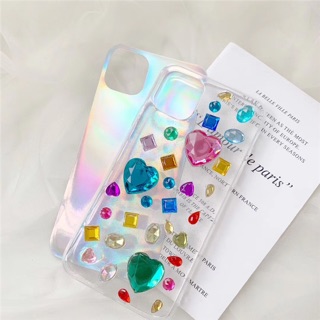 Ốp lưng hạt đá lấp lánh bling bling