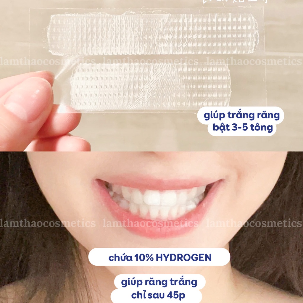 Miếng Dán Trắng Sáng Răng Crest 3D Whitestrips Dental Whitening Treatment Levels 18