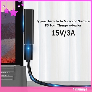 Bộ Chuyển Đổi Sạc Nhanh Usb C Pd Cho Microsoft Surface