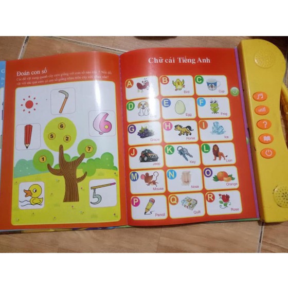 Sách học thông minh song ngữ cho bé