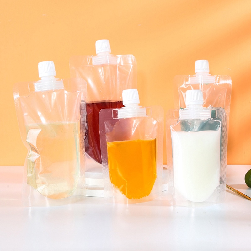 Túi Đựng Nước Đá/ Nước Ép/ Nước Ép Màu Trong Suốt Dùng Cho Tiệc Cưới/Quán Bar/Tiệc Tùng