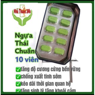 [che tên khi giao] ngựa+ thái chính hãng hộp 10v