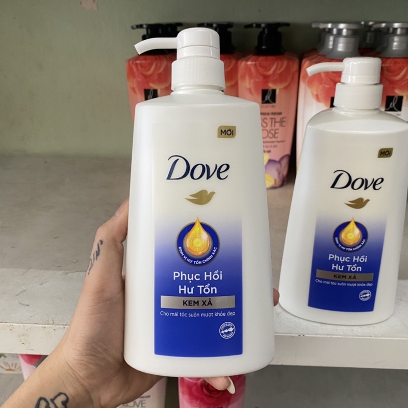 Kem Xả DOVE Phục Hồi Hư Tổn Chai 610g