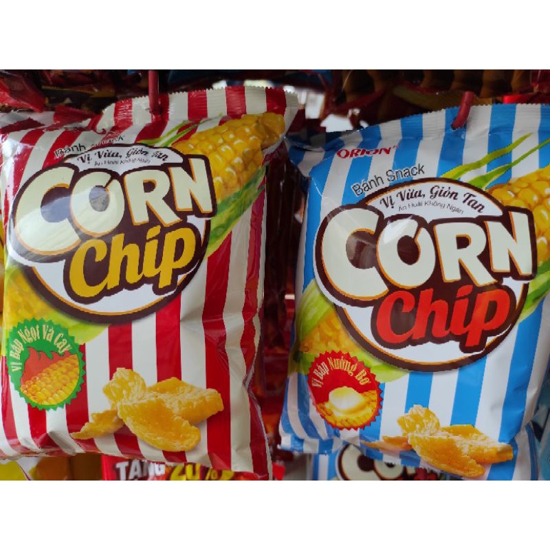 Combo 2 gói bim bim Corn chip Orion gói 35g