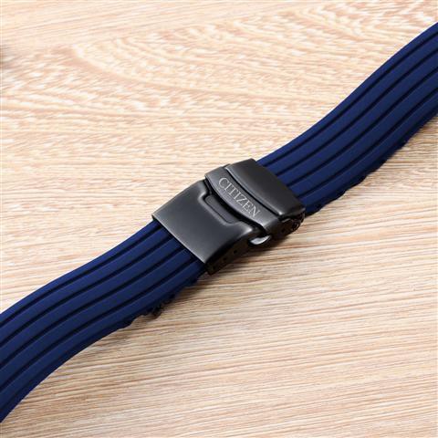 （Bolanxun） Citizen Sao Orange Eco-Drive Blue Sky Angel Series BM7140 Dây đeo Băng đeo Unisex Dây silicon cao su