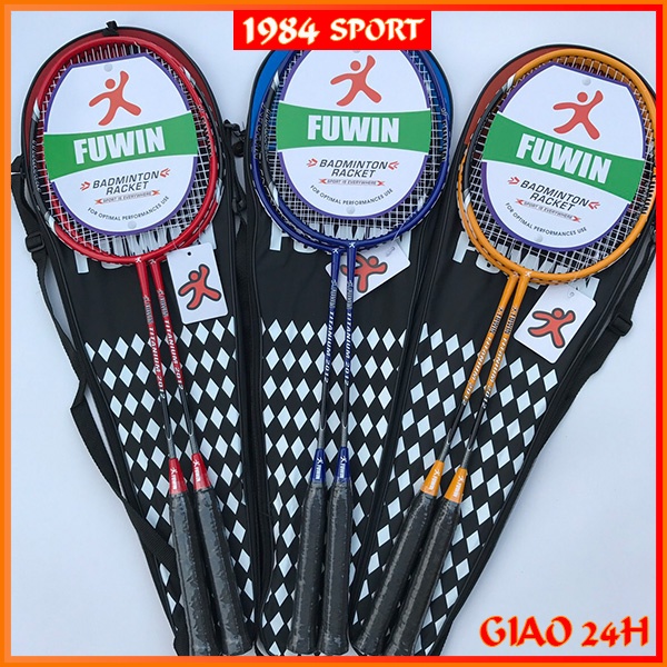 Đôi Vợt Cầu Lông FUWIN Chính Hãng Giá Rẻ + Tặng Kèm Bao Vợt + Quấn Cán Vợt