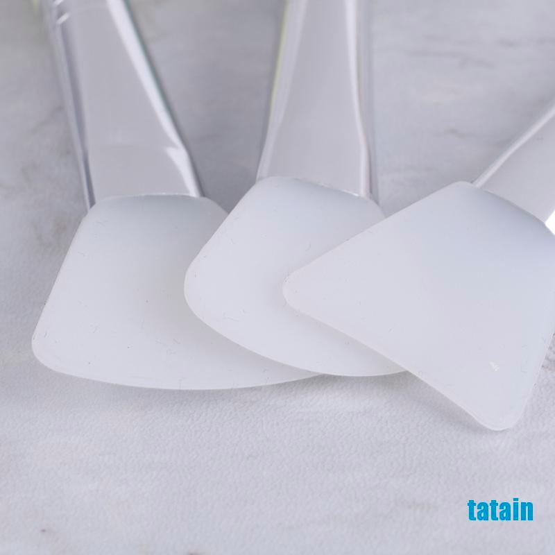 [Hàng mới về] Cọ trang điểm đầu phẳng bằng silicone tiện dụng