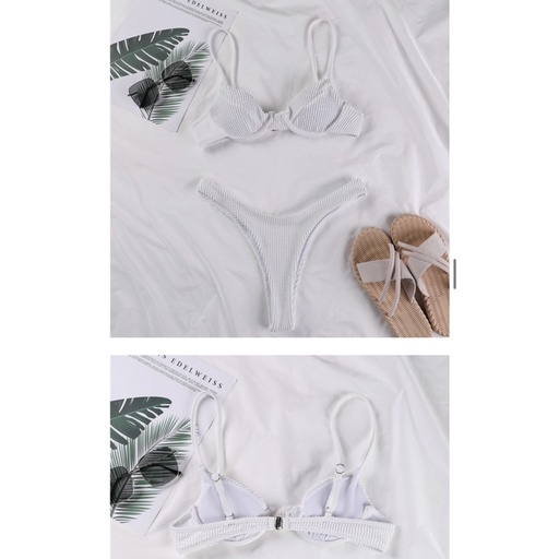 Hottrend 2022 bikini 2 mảnh siêu sexy dáng đơn giản chất vải đẹp hàng có sẵn