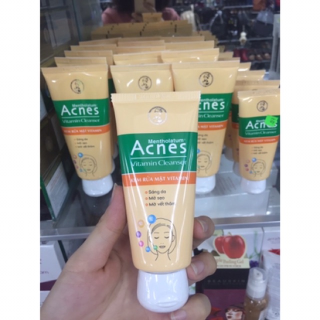 Sữa rửa mặt Acnes Vitamin Cleanser ( 100g)