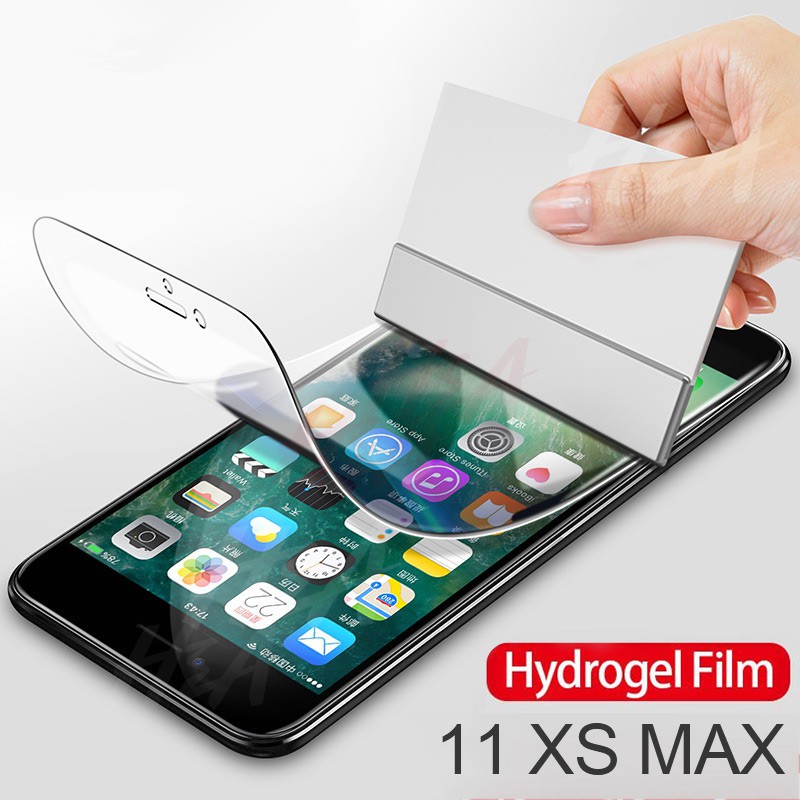 Set 2 miếng phim Hydrogel 100D bảo vệ màn hình cho Iphone 6 6s 7 8 plus X XR XS MAX 11 PRO MAX