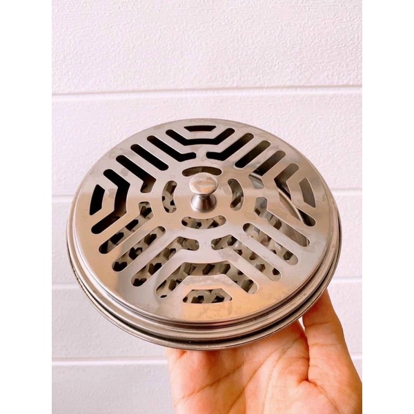 Khây đựng nhang muỗi inox