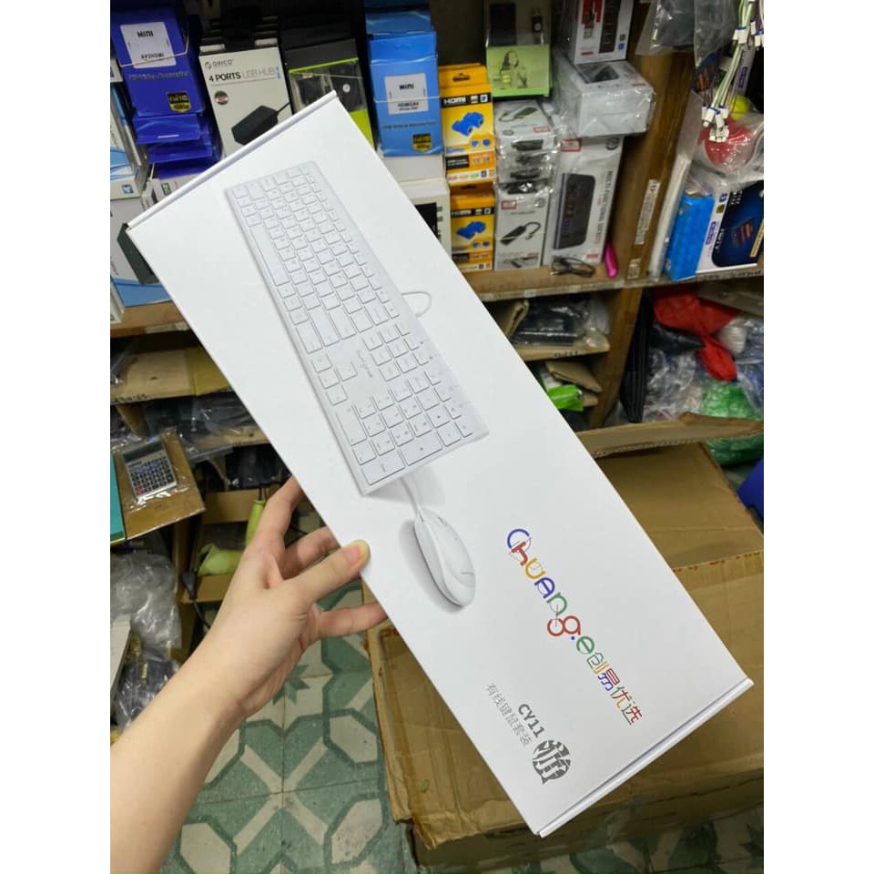 phím chuột siêu chất kèm phủ phím chống bụi | BigBuy360 - bigbuy360.vn