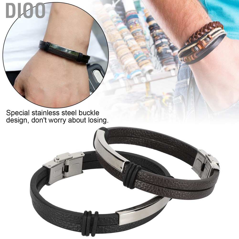 Vòng Tay Da Pu Thiết Kế Hợp Thời Trang