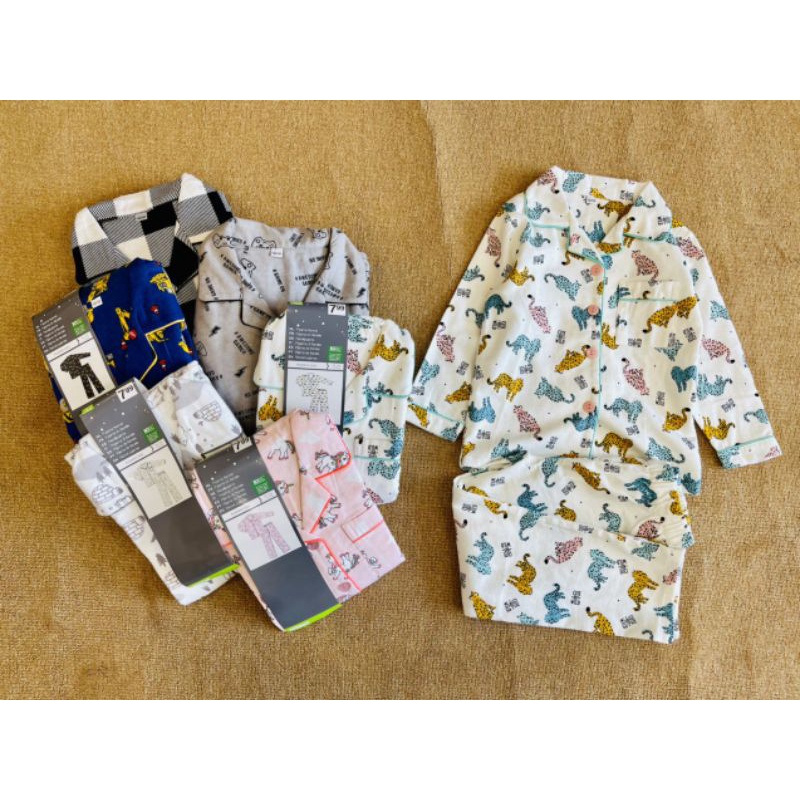 Set bộ pijama bé trai bé gái dư xịn