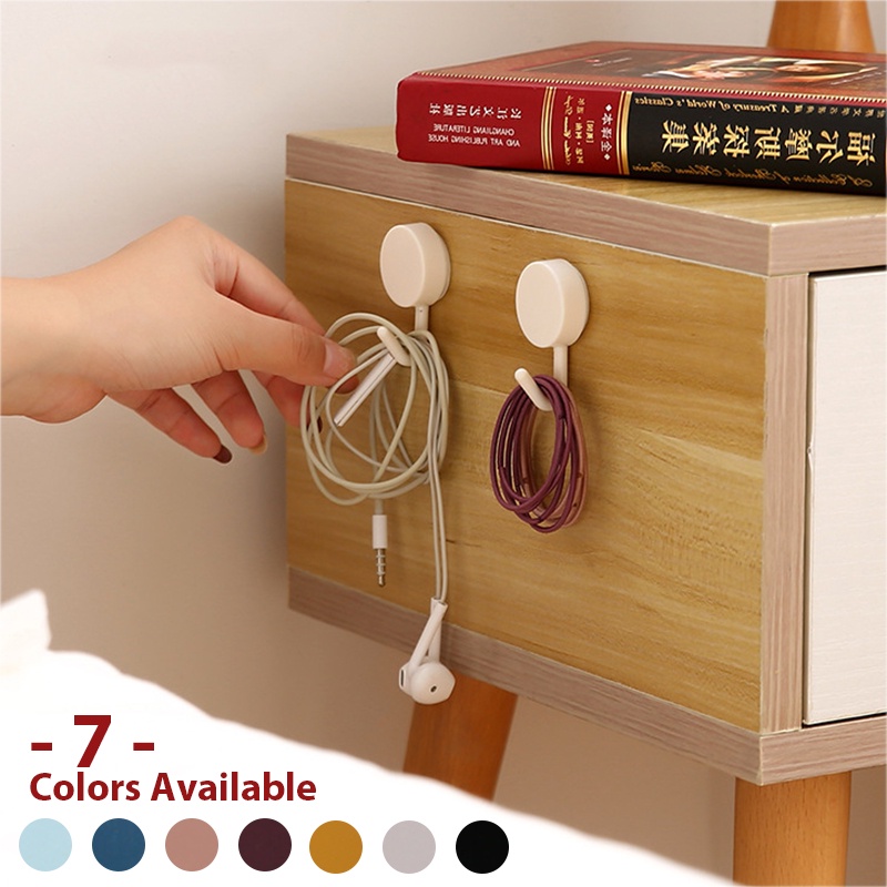 Set 5 Móc Treo Chìa Khóa Dán Tường Sáng Tạo Sắp Xếp Gọn Gàng Cho Nhà Bếp Nhà Tắm