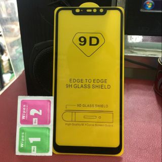 Cường lực Xiaomi redmi note 6 pro- Kính cường lực 9D Full màn , Full keo toàn màn