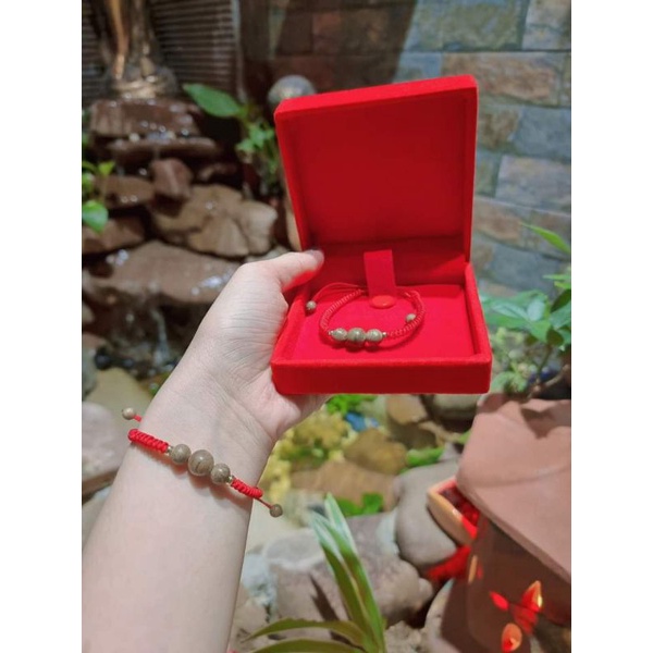 Hộp Nhung Gỗ Đỏ Đựng Trang Sức, Vòng Tay Hàng Loại Đẹp