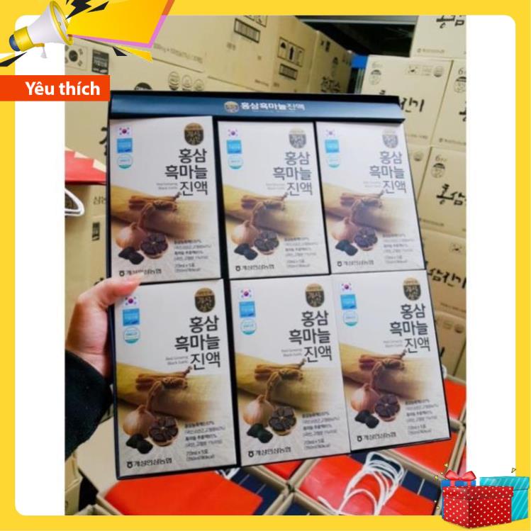[ Free Ship ] Nước Tỏi Đen NONGHUYP Hàn Quốc Hộp 30 gói - Chính Hãng | BigBuy360 - bigbuy360.vn