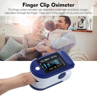 [Tặng Kèm Pin Bảo Hành 12 Tháng] Máy đo SPO2, Máy đo nồng độ oxy trong máu và đo nhịp tim cầm tay LK87