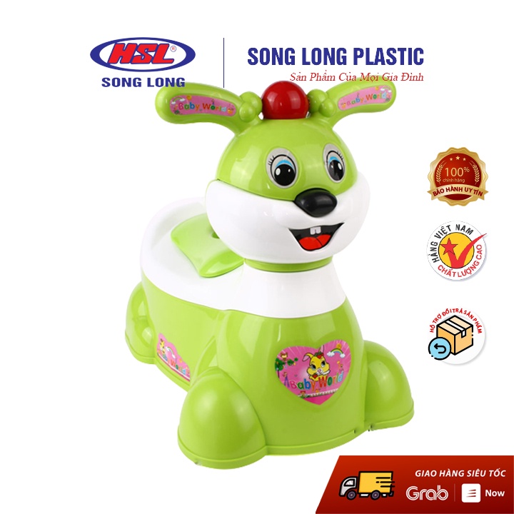 Bô trẻ em hình chú thỏ phát nhạc - 2309-Song Long Plastic