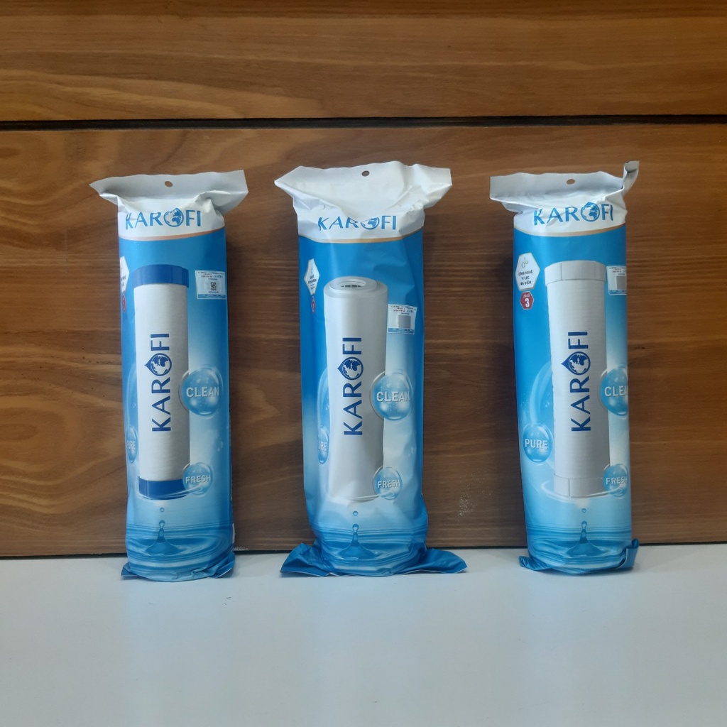 Bộ 3 lõi lọc Karofi chính hãng 1 2 3 --- Lõi Karofi