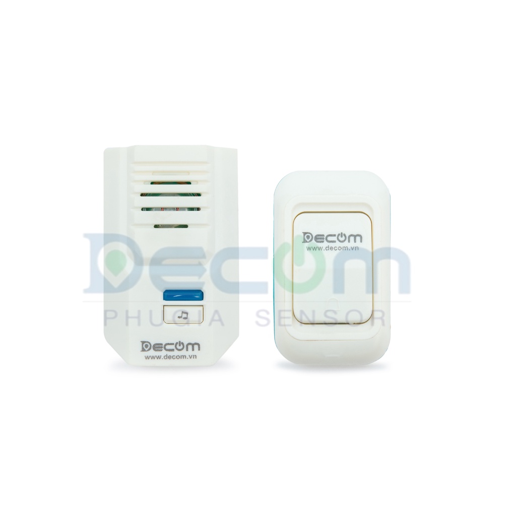 Chuông cửa không dây , chuông bấm kín nước siêu bền nâng tầm cho ngôi nhà của bạn chính hãng Decom