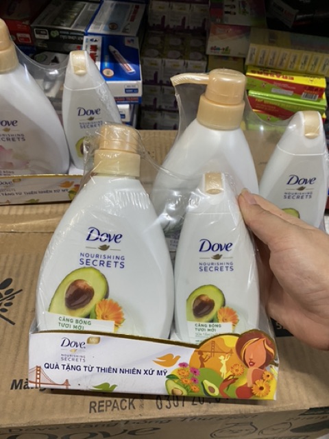 Sữa Tắm Dove Dưỡng Thể Căng Bóng 530g ( kèm sữa tắng 200 g ) | BigBuy360 - bigbuy360.vn