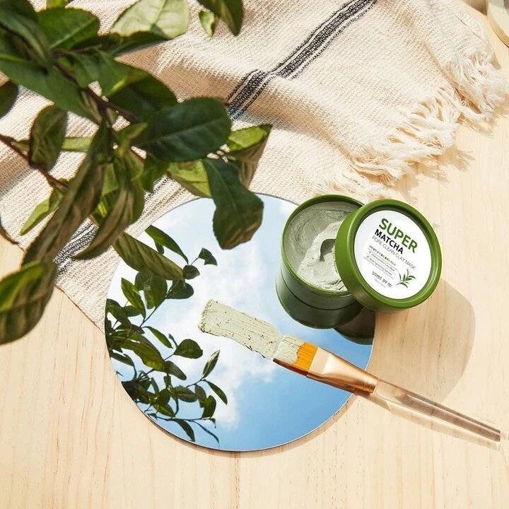 [Mã COSCOCOT3 -8% đơn 250K] Mặt nạ đất sét làm sạch lỗ chân lông SOMEBYMI Super Matcha Pore Clean Clay Mask 100g