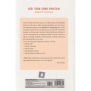 Sách - Giải toán cùng Einstein -  AlphaBooks