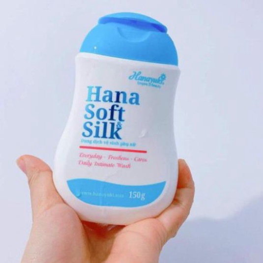 DUNG DỊCH VỆ SINH PHỤ NỮ HANA SOFT &amp; SILK ❤️FREESHIP❤️ - KHÁNG KHUẨN - CHÍNH HÃNG HANAYUKI