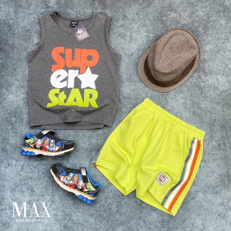 Đồ bộ bé trai max sát nách(22-52kg)
