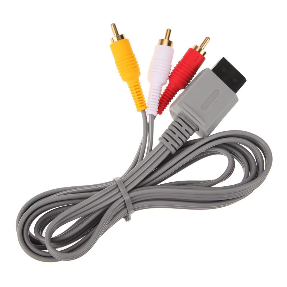 Dây cáp AV 3 đầu RCA cho Nintendo Wii