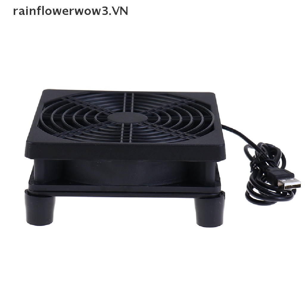 Quạt Làm Mát USB 5V 8 / 9 / 12CM Tự Làm Bảo Vệ Cho TV Box PC