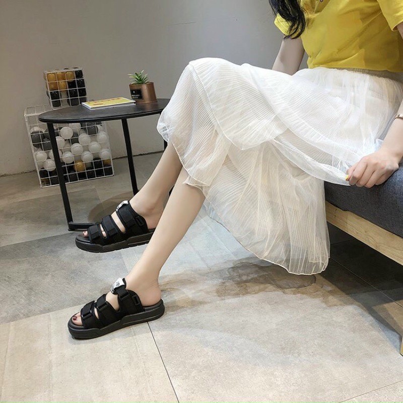 (ảnh+video)dép giày sandal nữ quai dù 520 năng động trẻ trung