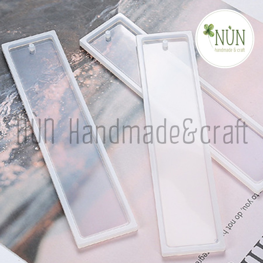 Khuôn Silicon Làm Book Mark Chữ Nhật