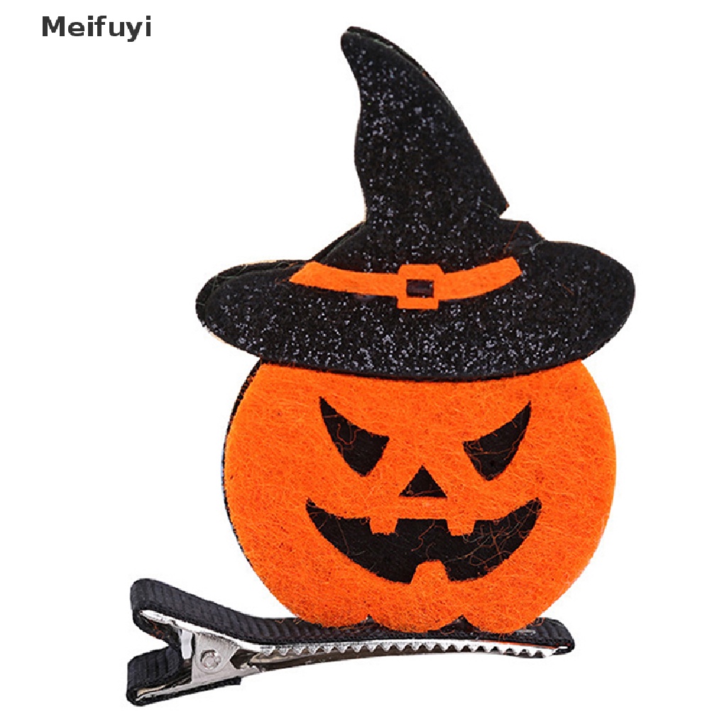 Kẹp Tóc Nhỏ Họa Tiết Hoạt Hình Phong Cách Halloween Cho Bé Gái