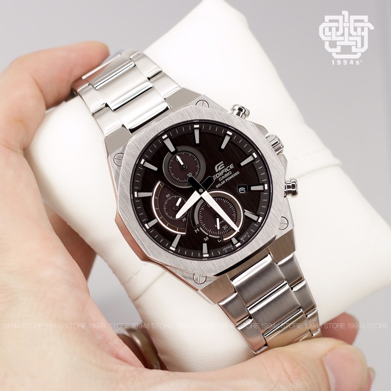 Đồng Hồ Nam Casio Edifice EFS-S570D-1A Kính Sapphire, Pin Mặt Trời, Hàng Chính Hãng 1994s WATCH