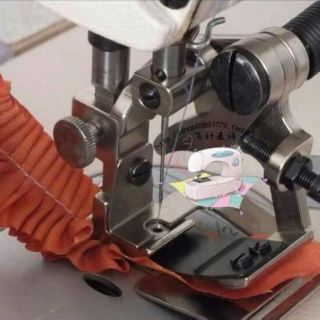 Chân vịt xếp ly dùng máy may công nghiệp 1kim