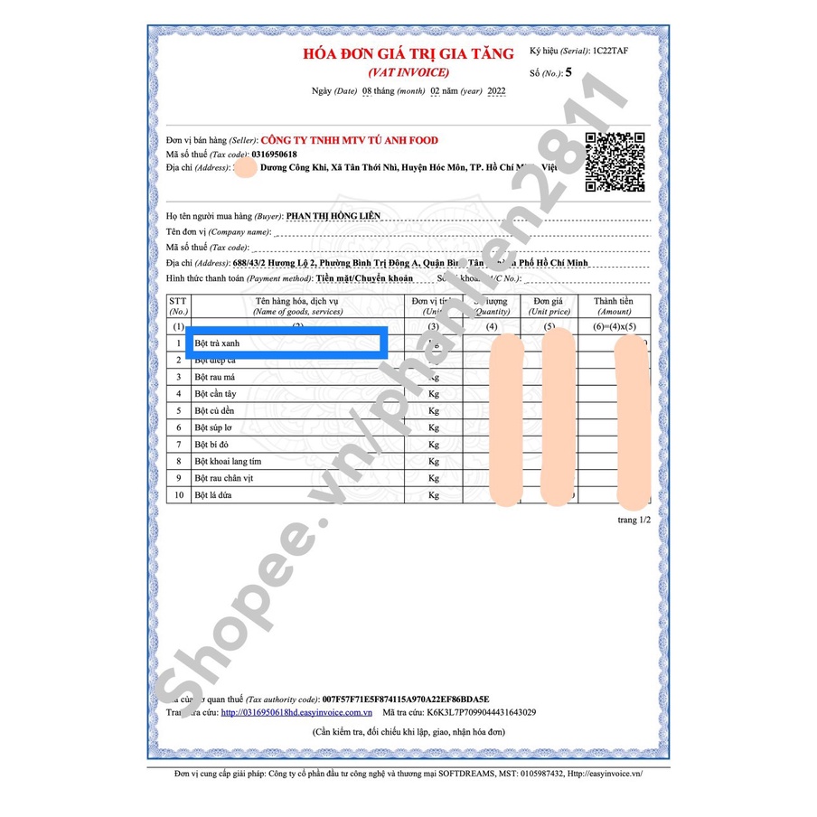 Bột trà xanh 100g