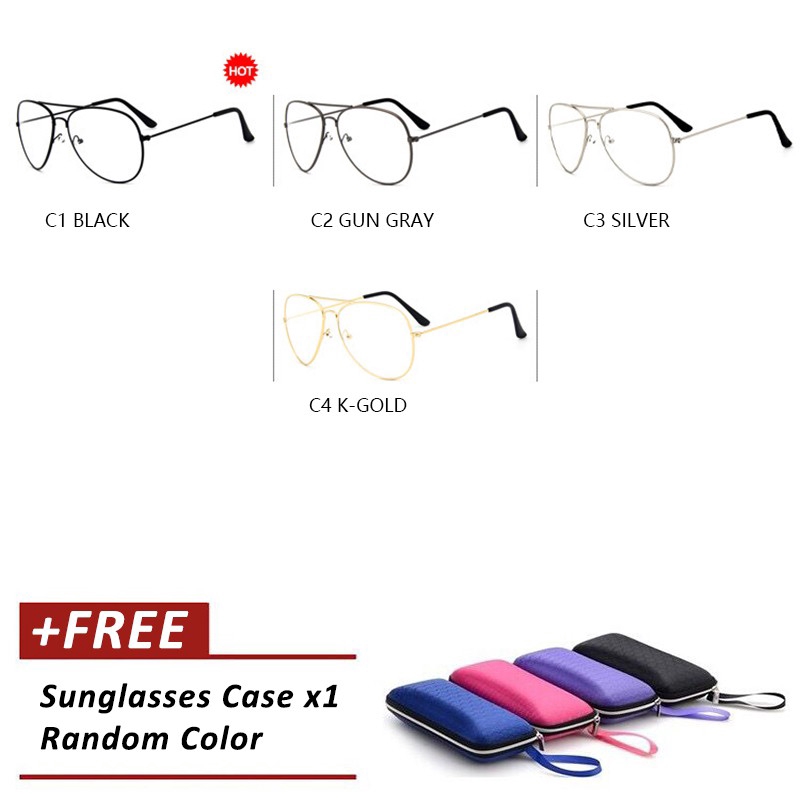 Kính đọc sách có gọng kim loại