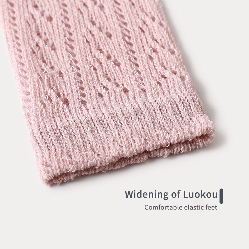 Vớ Lưới Cao Cổ Thiết Kế Thoáng Khí Thời Trang Mùa Hè Dành Cho Bé