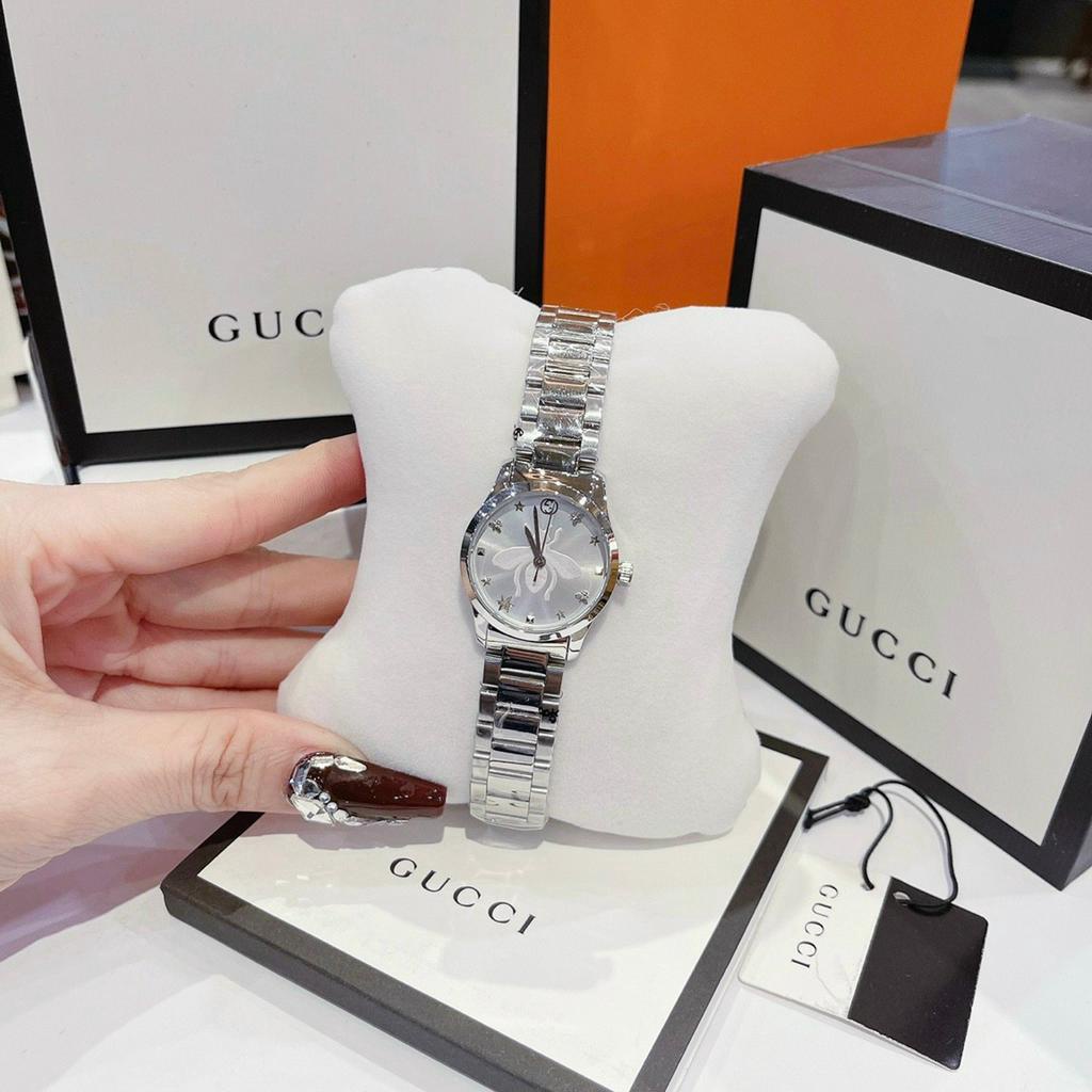 Đồng Hồ Nữ Dây Thép Guc.c.i,Size:32/38mm,Full Box Hãng,Mẫu Thiết Kế Tối Giản Nhưng Đầy Sang Trọng