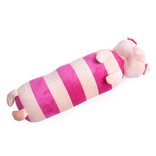 Gối ôm lớn hình heo, chó, heo Peppa, voi, thỏ cho bé 50cm 60cm